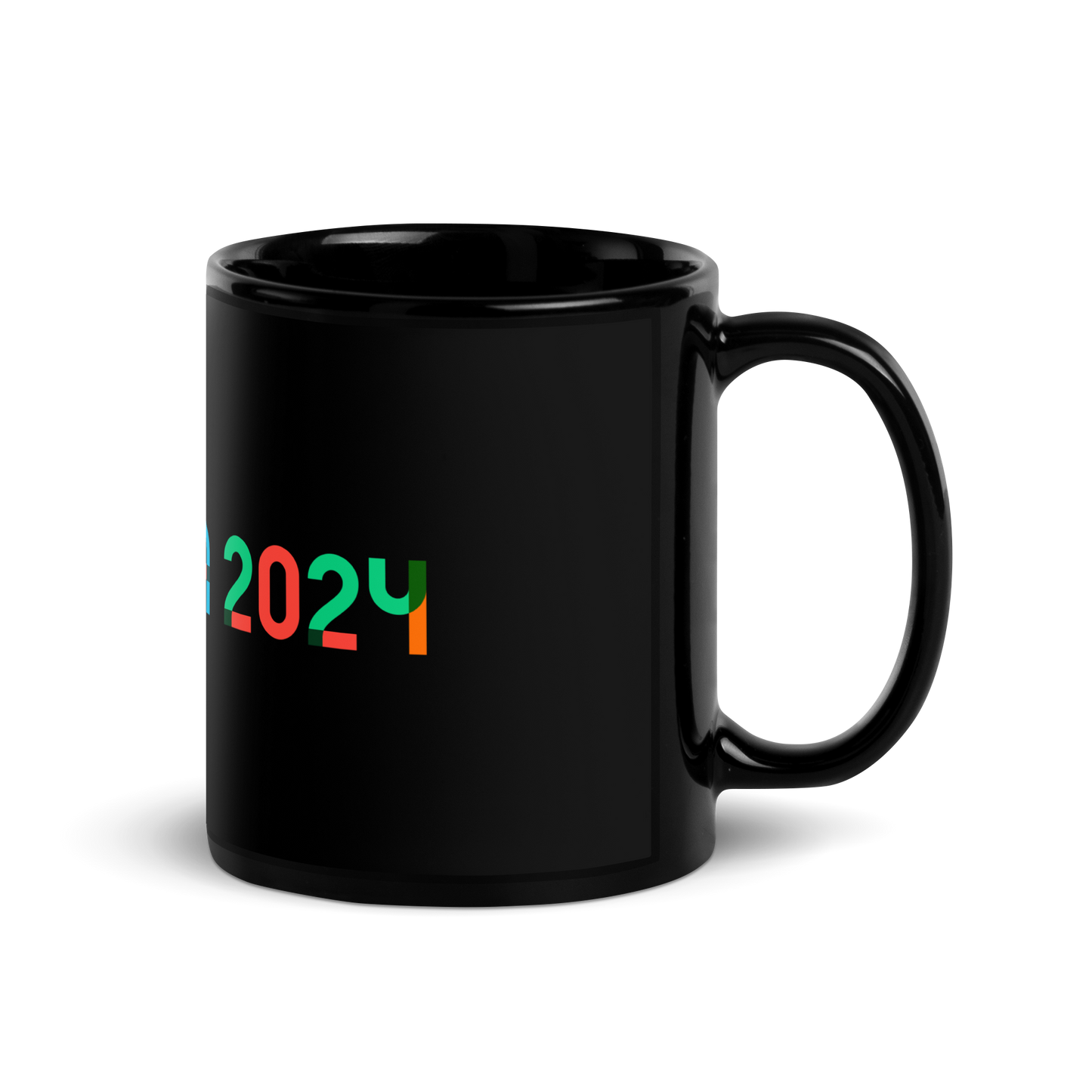 Kamala 2024 Black Glossy Mug