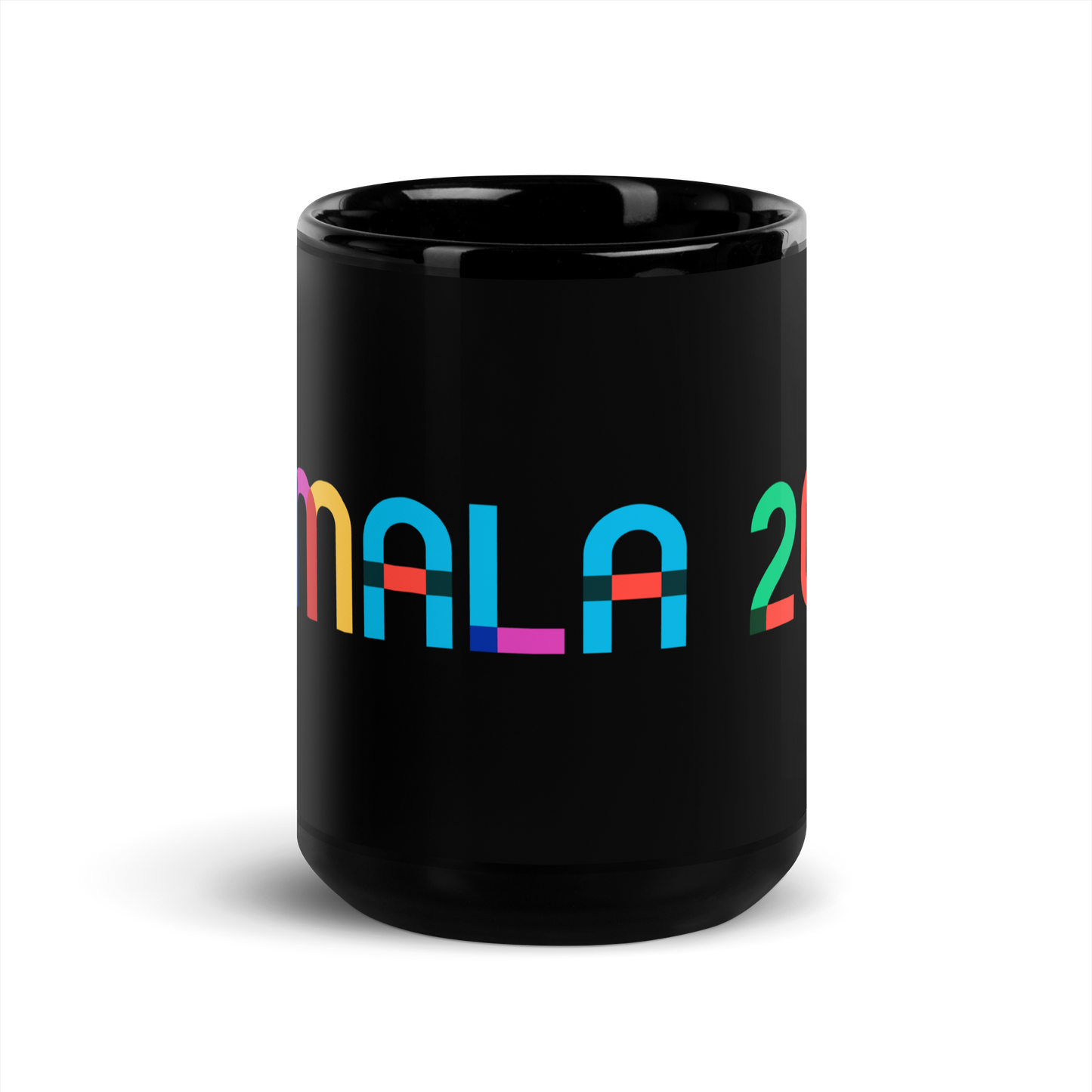 Kamala 2024 Black Glossy Mug