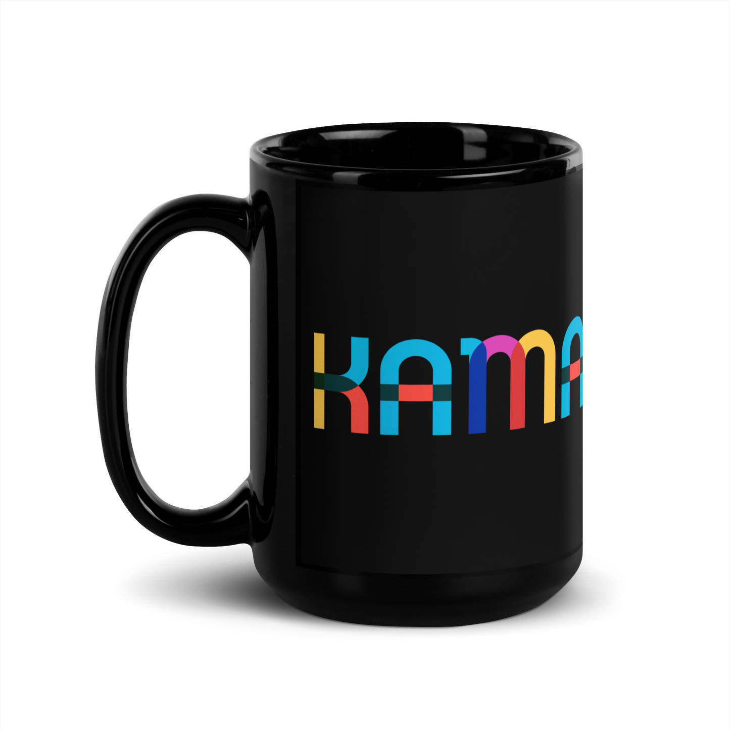 Kamala 2024 Black Glossy Mug